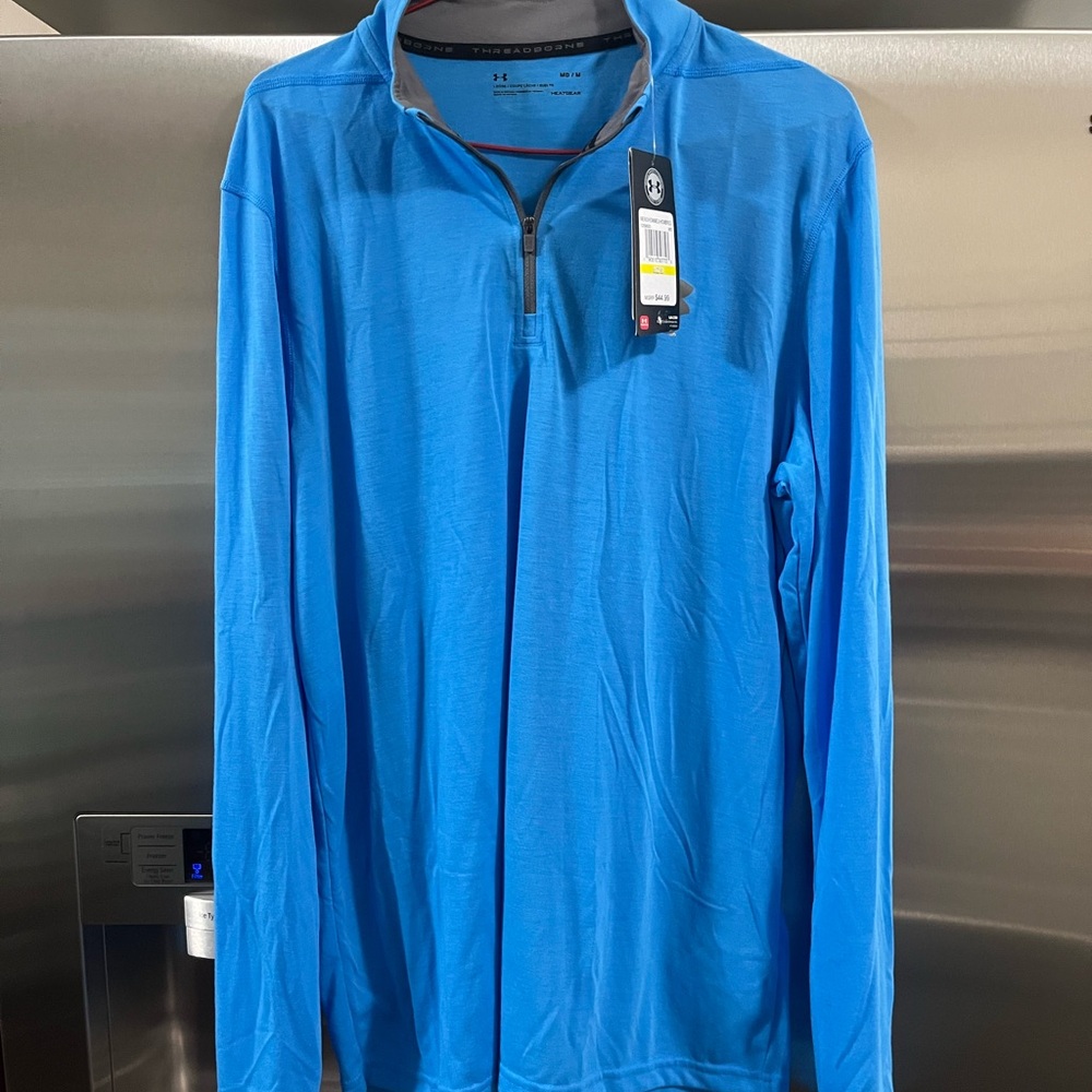 Under Armour Blue Quarter-Zip long sleeve